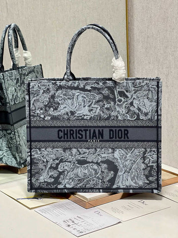 Dior Oblique Book Tote.